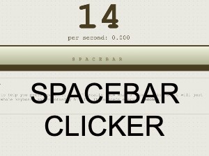 Spacebar Clicker